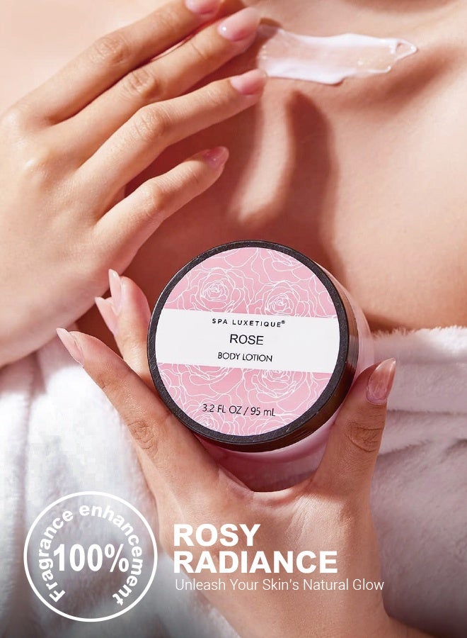 Spa Luxetique Spa Gift Set for Women Gift Baskets, 6 Pcs Bath and Body Spa Kit, Bath Set Includes Body Lotion, Shower Gel, Bubble Bath, Hand Cream, Travel Bag, Relaxing Gifts for Women. - Image 5